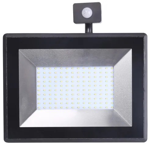 Aigostar - LED Reflektor so senzorom LED/100W/230V IP65 čierna