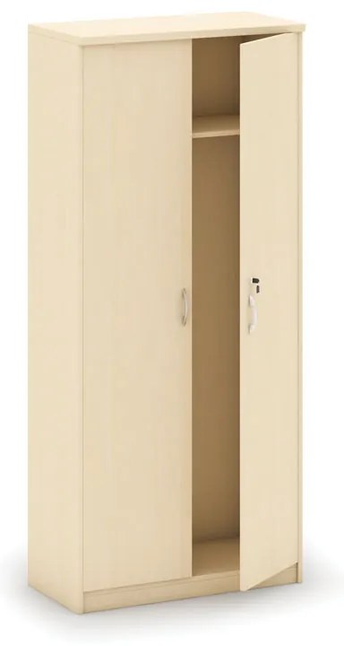 Šatníková skriňa s výsuvom MIRELLI, 800 x 400 x 1800 mm, breza