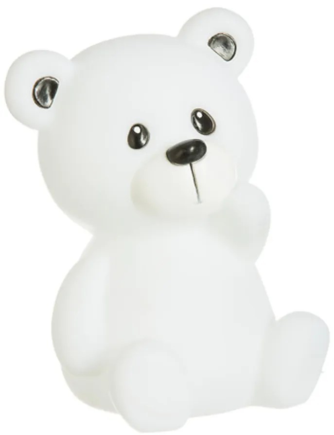 LED detské nočné svetlo TEDDY 10x13,5 cm - viac farieb Farba: Ružová