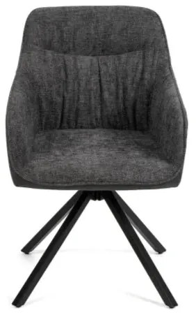 Jedálenská stolička LOREN tmavo šedá