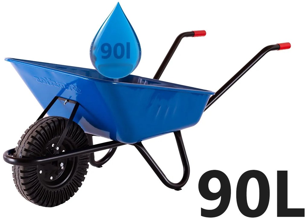 Trestles Profi stavebné koliesko 90l PKT1P-5017-90