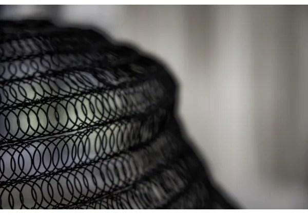 Markslöjd 108772 - Luster na lanku TAZZA 1xE27/40W/230V čierna