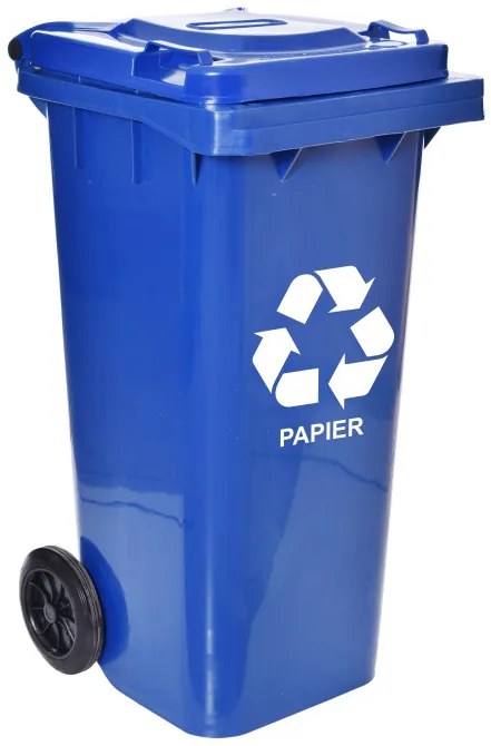 Sada odpadkových košov 120 l (4 ks)