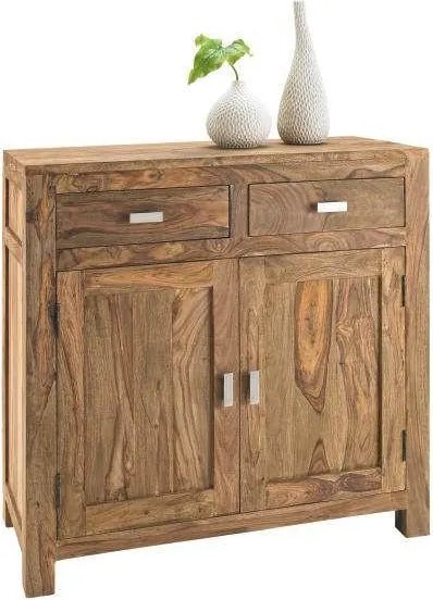 XXXLutz KOMODA, indický palisander, prírodná farba, 90/86/40 cm Landscape - Komody - 002362042610