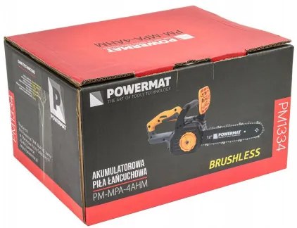 Sammer Akumulátorová reťazová píla Powermat PM-MPA-4AHM | 21V | 12" | 2× 4000 mAh PM1334