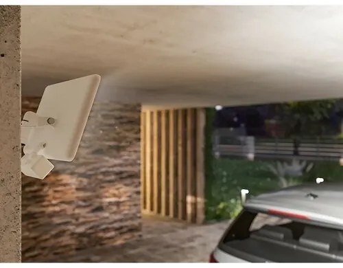 Panlux LED reflektor s PIR senzorom Vana S Evo biela, IP65, 30 W