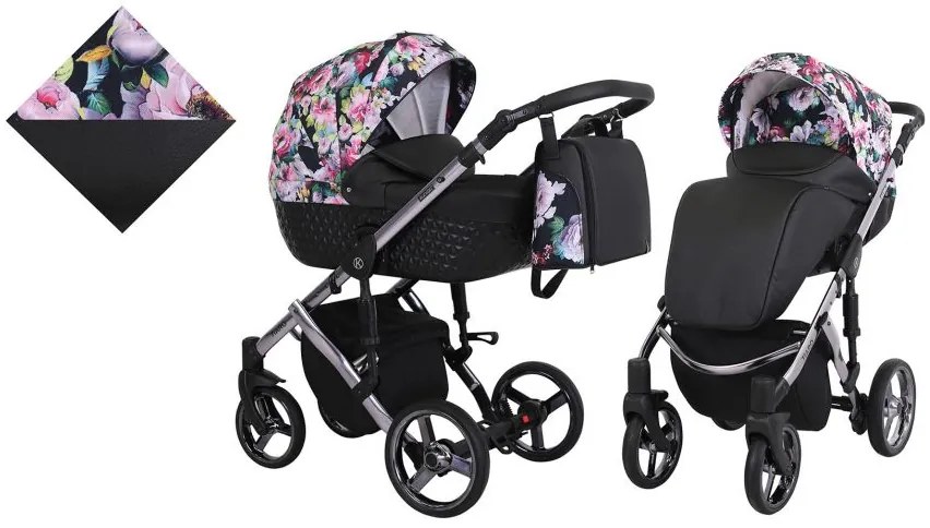 Kočík Kunert Tiaro Premium graphite frame 2v1 - 01