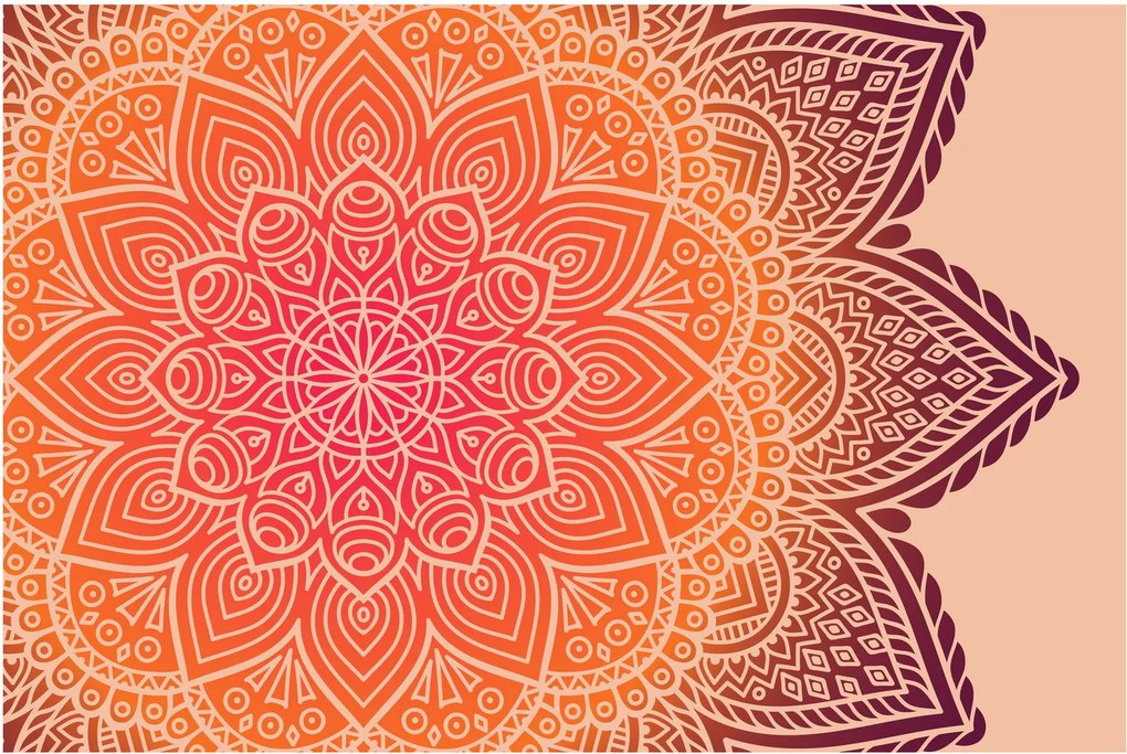 Obraz - Mandala umenia (90x60 cm)