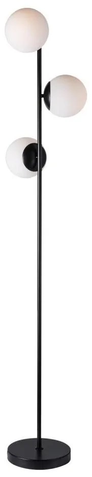 Nordlux - Stojacia lampa LILLY 3xE14/25W/230V čierna 48613003