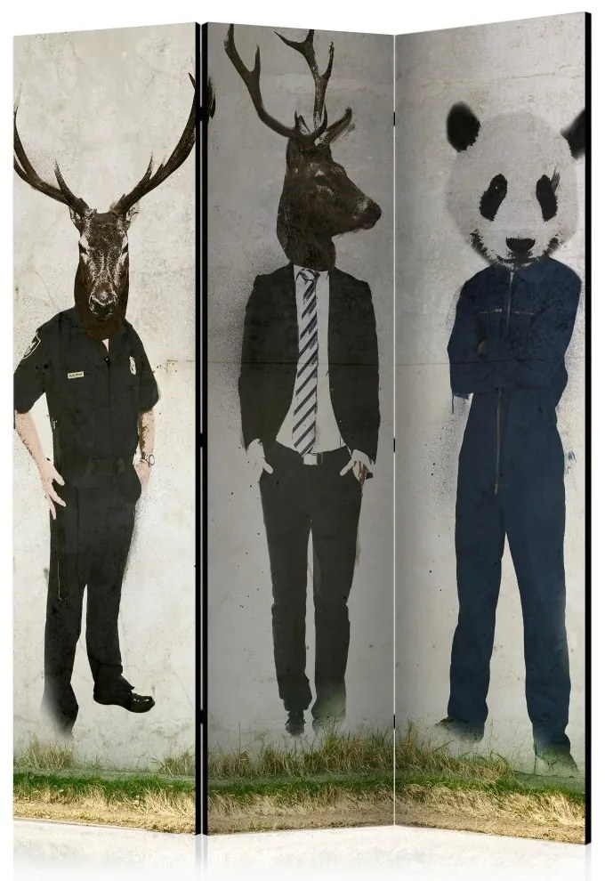 Artgeist Paraván - Man or Animal? [Room Dividers]