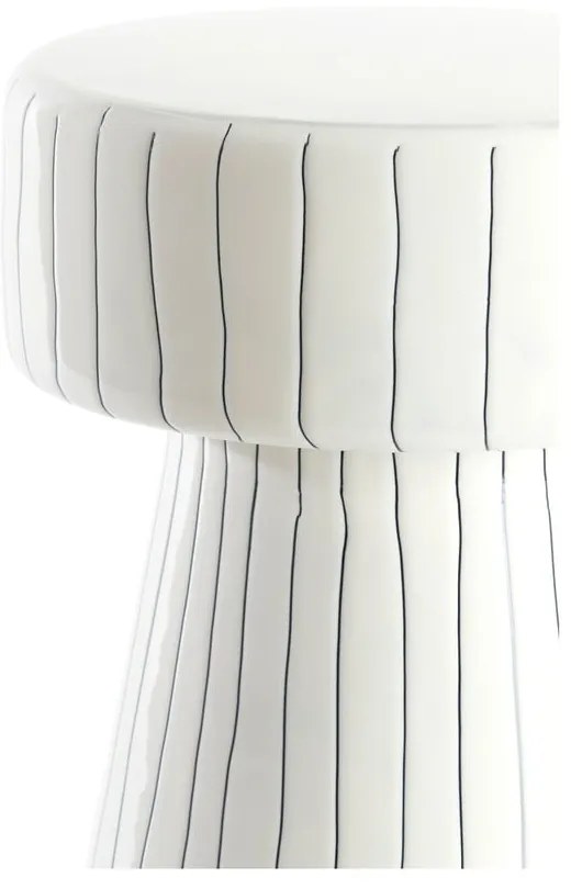 Kovový okrúhly odkladací stolík ø 29 cm Dakwa – Light & Living