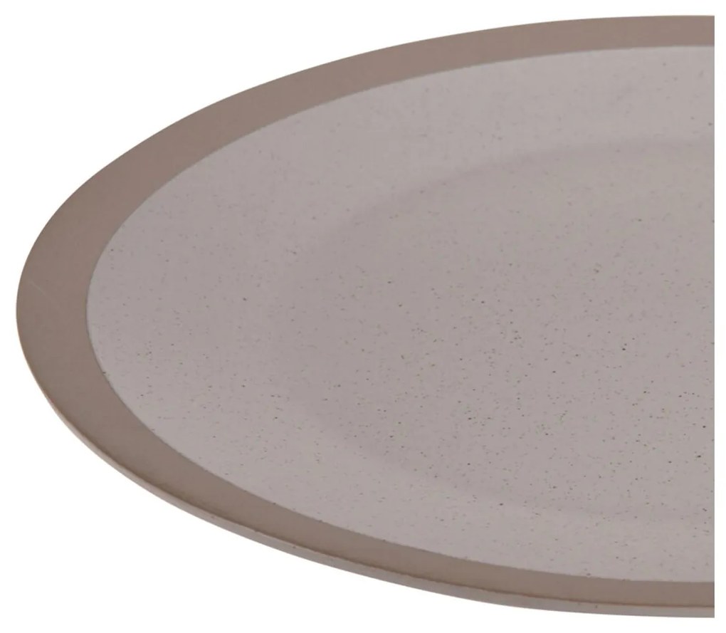 Kameninový tanier Clay, (fi) 26,5 cm, béžový