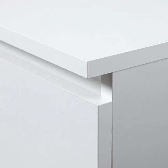 Komoda K100 2D 3SZ 2P biela