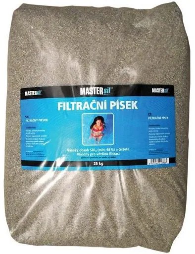 MASTERsil filtračný piesok 0,6 - 1,2 mm 25 kg