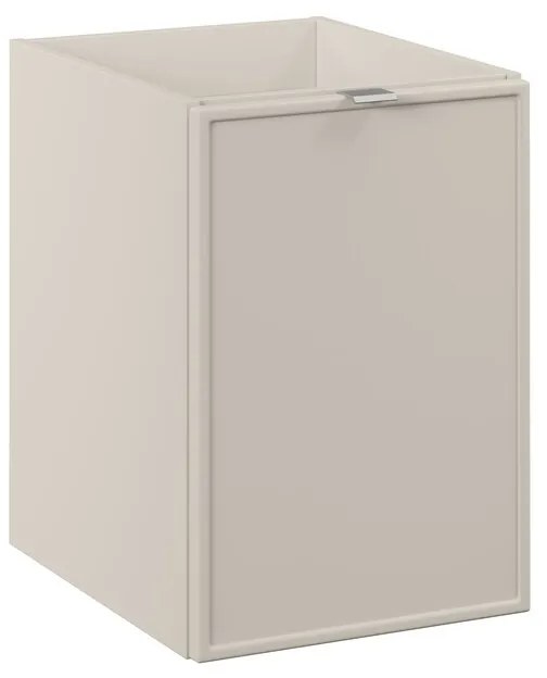 Spodná kúpeľňová skrinka s košom na bielizeň Bella Cashmere 81-40-1DK kašmírová