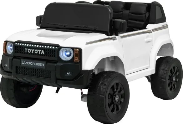 Elektrické autíčko Toyota Land Cruiser PRADO biele