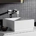 Grohe Eurocube - Umývadlová batéria pod omietku, 2-otvorová inštalácia, chróm 23447000