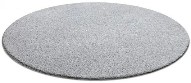 Koberec kruh VELVET MICRO sivý 90