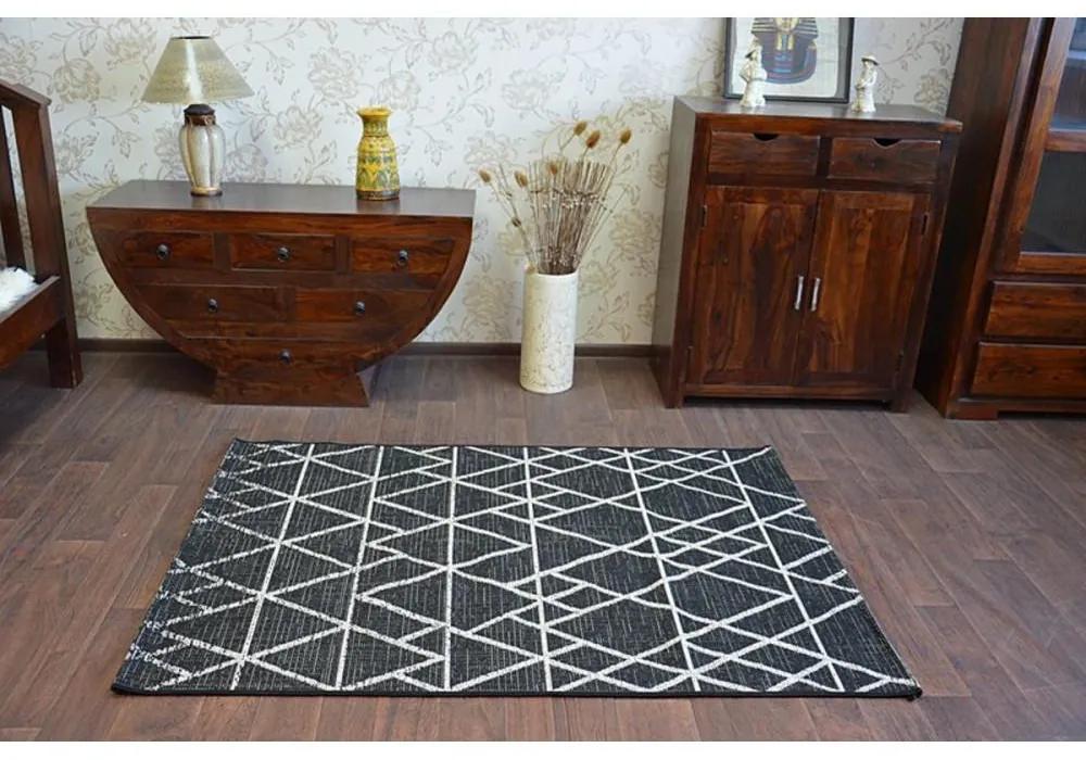 Kusový koberec Taros čierny 120x170cm