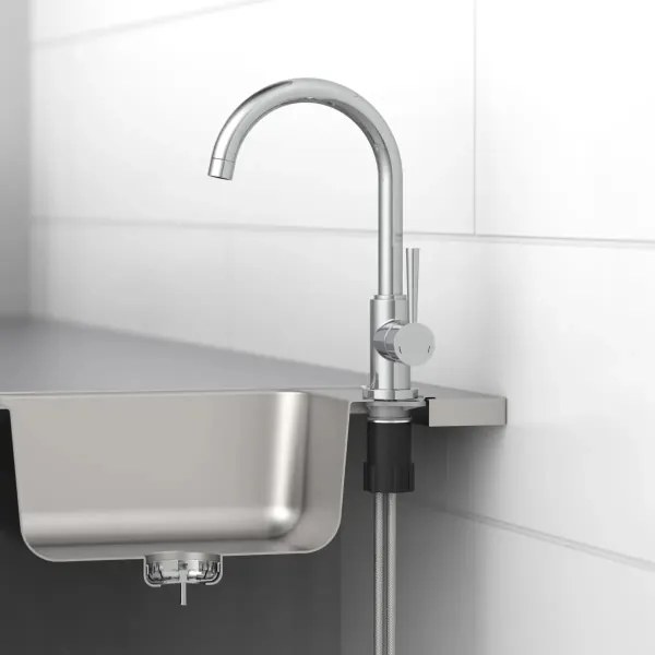 Schütte 79116 - Drezová batéria CORNWALL lesklý chróm