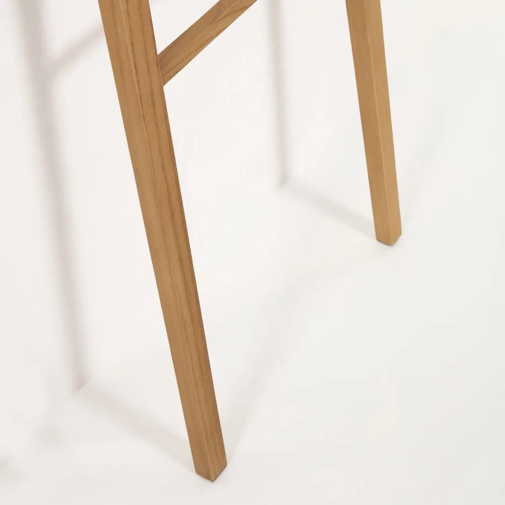 Dekoratívny rebrík z tíkového dreva Kave Home Uliana