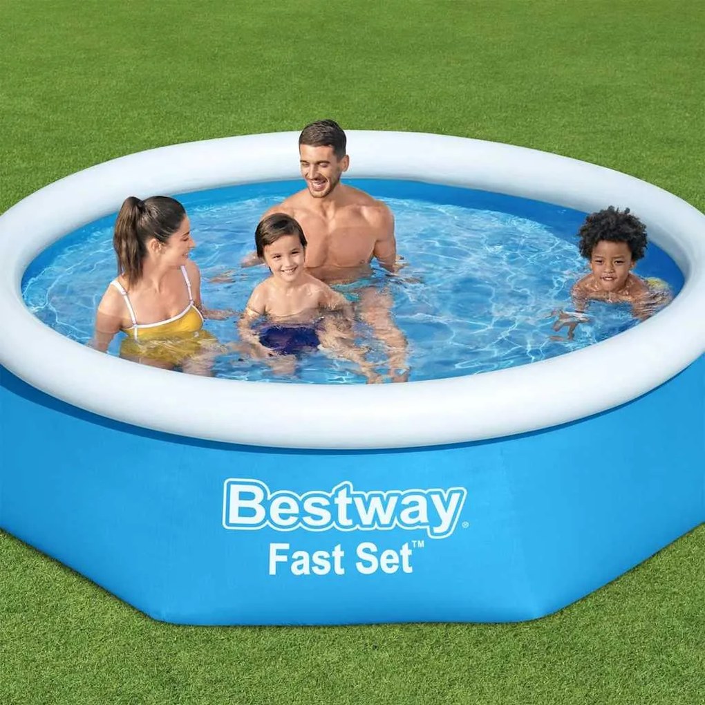 Bestway Fast Set Nafukovac&iacute; baz&eacute;n okr&uacute;hly 244x61 cm 57265 93312