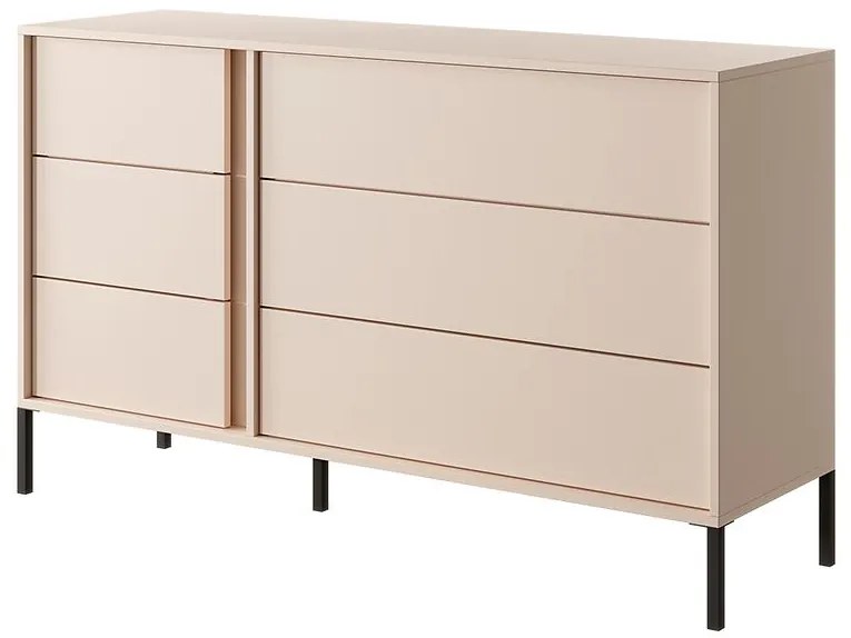 Komoda DAST 138 6S béžová