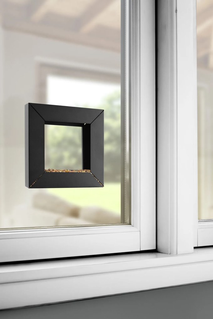 Eva Solo Nerezové krmítko pre vtáky Frame Black