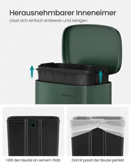 Odpadkový kôš 30L LTB003C02