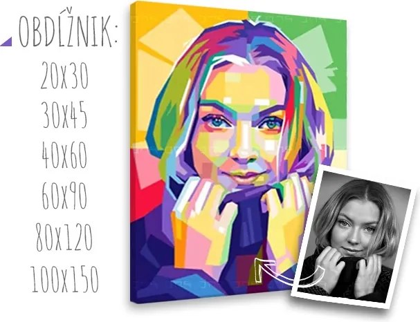 Obraz z fotografie POP Art / Dan Johannson