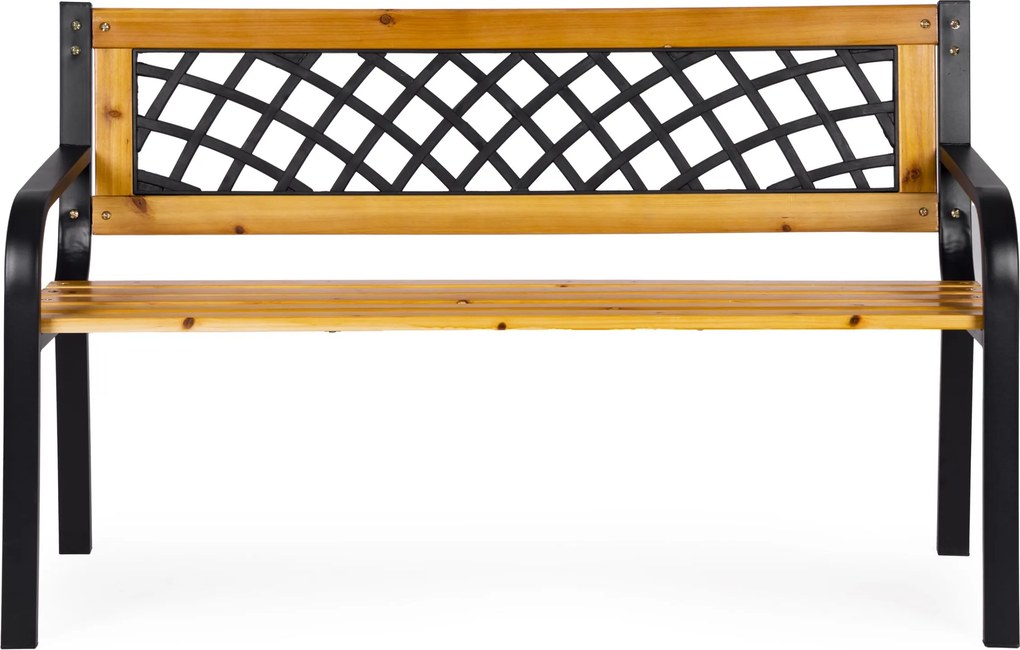 Zahradní lavička Mariner 118 cm černá