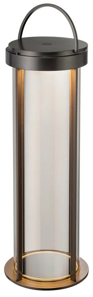 LED prenosné stmievateľné vonkajšie svietidlo na USB ø 17 cm Mituro – Blomus