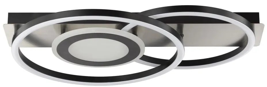 Brilliant - LED stmievateľné stropné svietidlo MAUREEN LED/27W/230V čierne