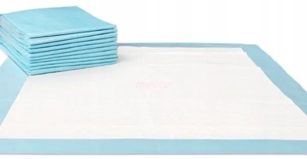 ISO Absorpčné hygienické podložky pre psov, domácich miláčikov 60 × 90 cm, 20 ks