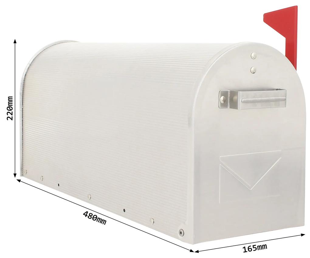 Rottner US Mailbox poštová schránka hliníková