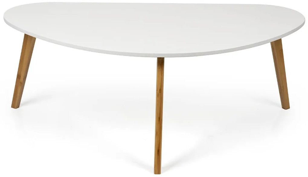 Noela Odkladací stolík SCANDIA 120 biely