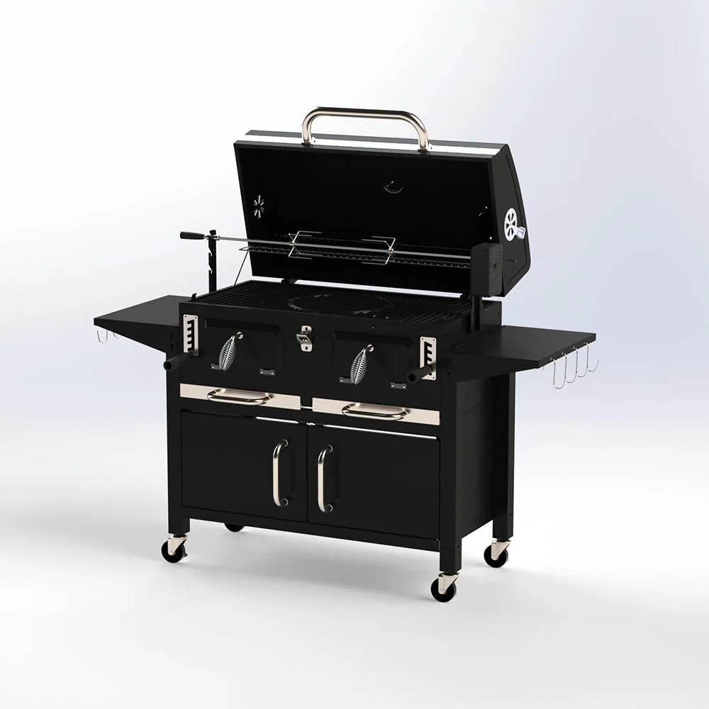 Záhradný gril s udiarňou Avenberg FENIX