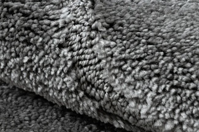 Sada kúpeľňových koberčekov SUPREME WAVES vlny, sivá