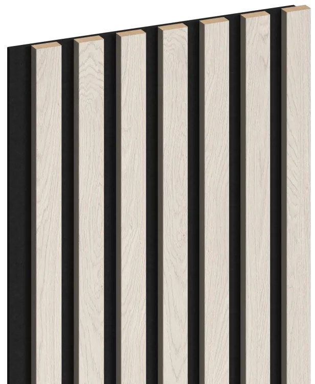 Mexen Lam-F, akustické stenové lamely 275 × 31,5 cm, filc 6 mm, dub polárny, S105-275317-2812-067