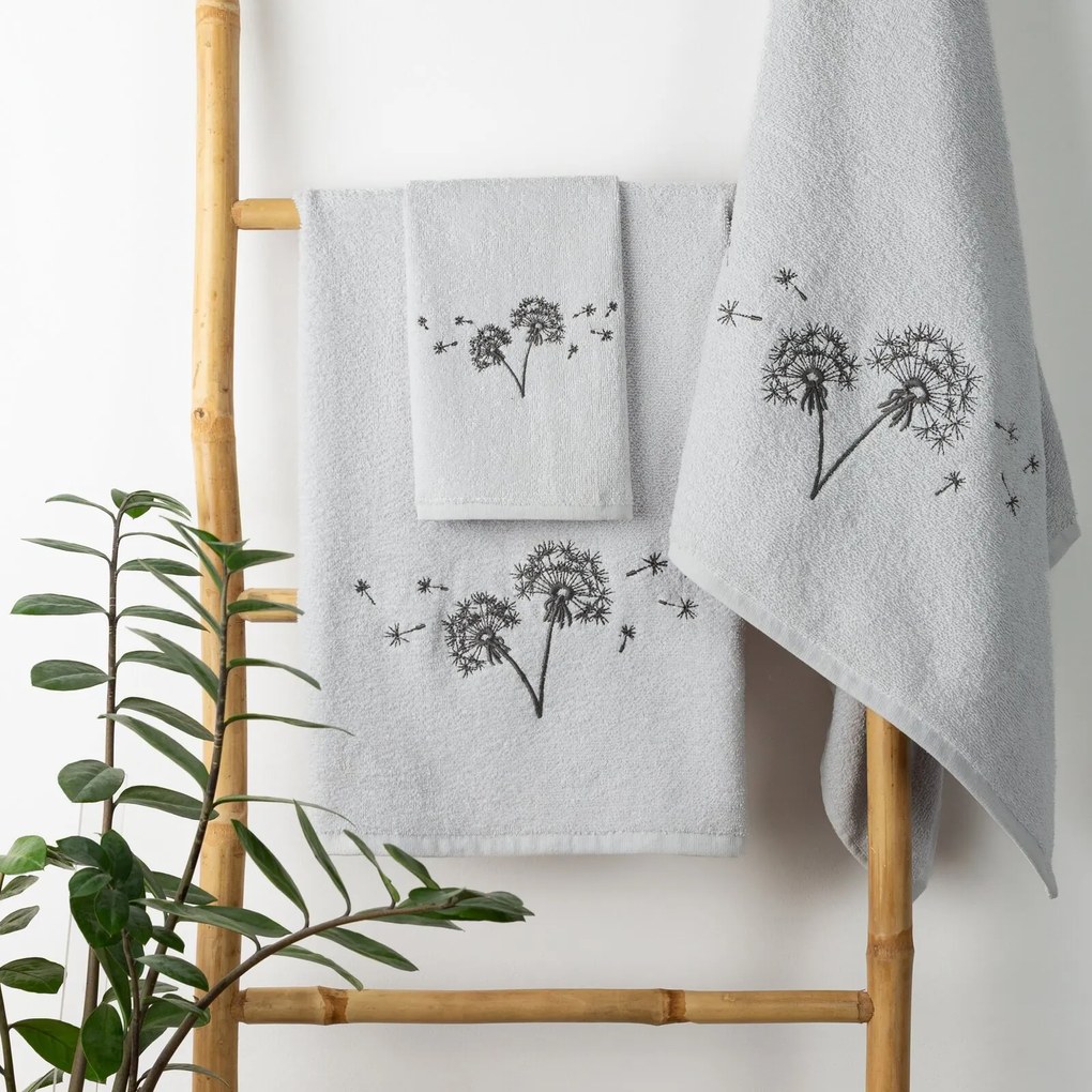 FROTÉ UTERÁK MOLI3 SADA 1KS 30X50 CM, 1KS 50X90 CM, 1KS 70X140 CM STRIEBORNÁ