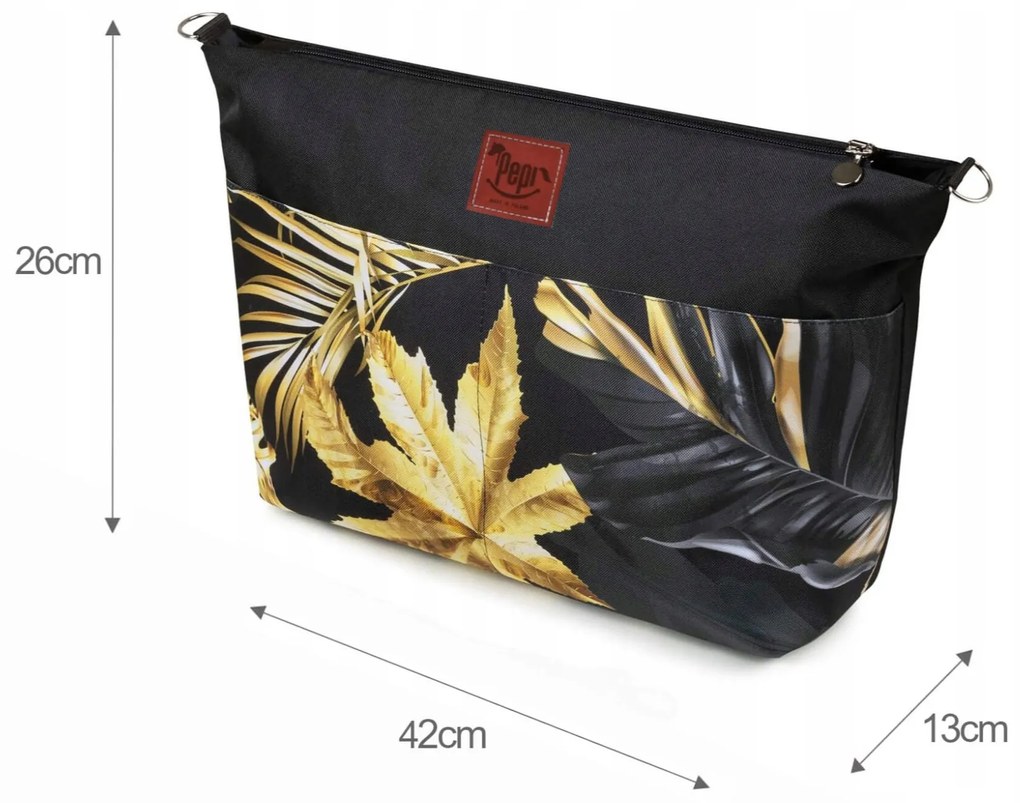 Pepi Taška na kočík Pep Uniqe Farba: gold leafs