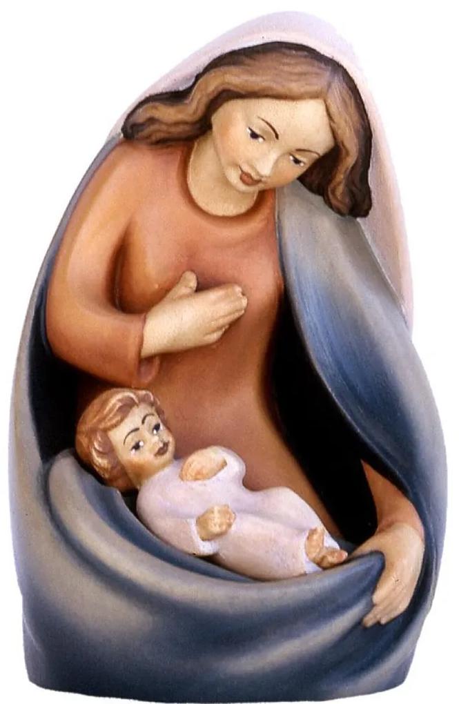Panna Mária s Ježiškom pre betlehem - Moderný