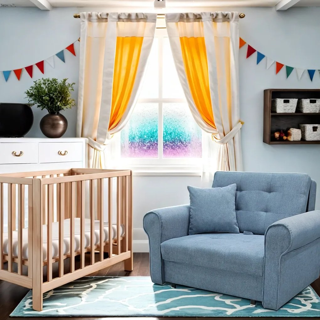 Americká jednolôžková rozkladacia pohovka Bil I