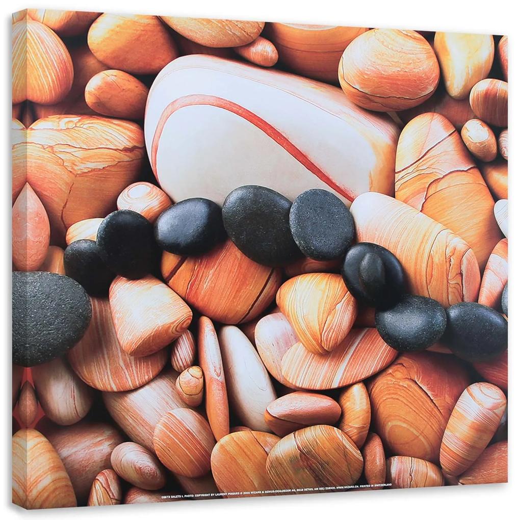 Gario Obraz na plátne Farebné kamene zblízka Rozmery: 30 x 30 cm