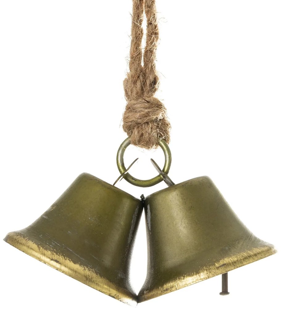 VIANOČNÁ DEKORÁCIA BELL 7 CM ZLATÁ