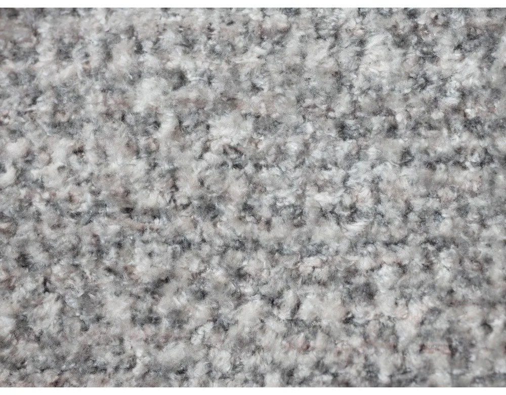 Svetlosivá čalúnená dvojlôžková posteľ s roštom 180x200 cm Makana – Makamii