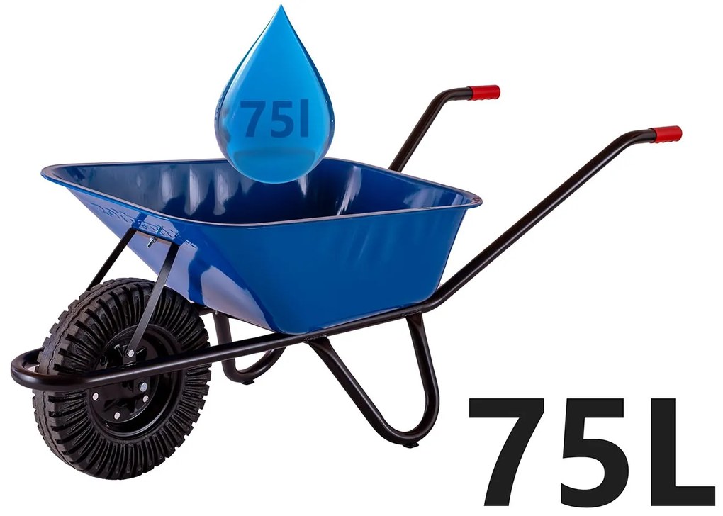 Trestles Profi stavebné koliesko 75l PKT1P-5017-75