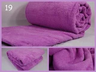 DomTextilu Luxusná deka z mikrovlákna 200 x 220cm svetla fialová č.19 Šírka: 200 cm | Dĺžka: 220 cm 2011-3904