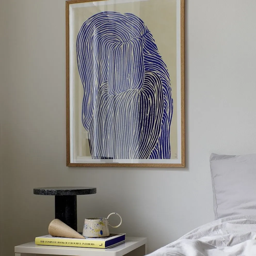 THE POSTER CLUB Autorský plagát Deep Blue by Rebecca Hein 50 x 70 cm