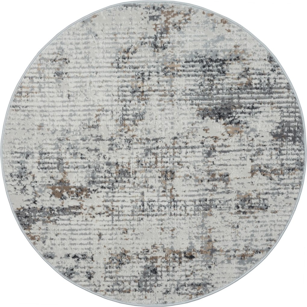 My Flair, Kusový koberec My Joy CA60078 Beige kruh, 120x120 (priemer) kruh, béžová, chodba / predsieň